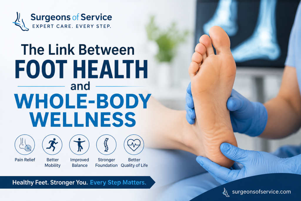 The Link Between Foot Health and Whole-Body Wellness